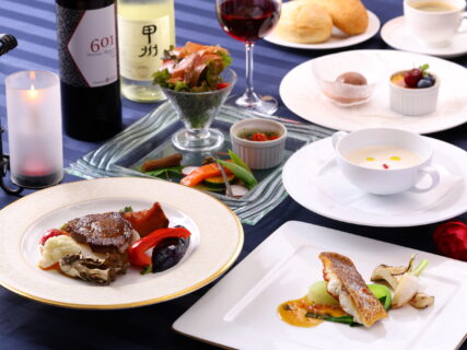 【公式限定価格】スタンダード2食付／欧風創作フルコースディナーとボリューム満点の朝食を堪能